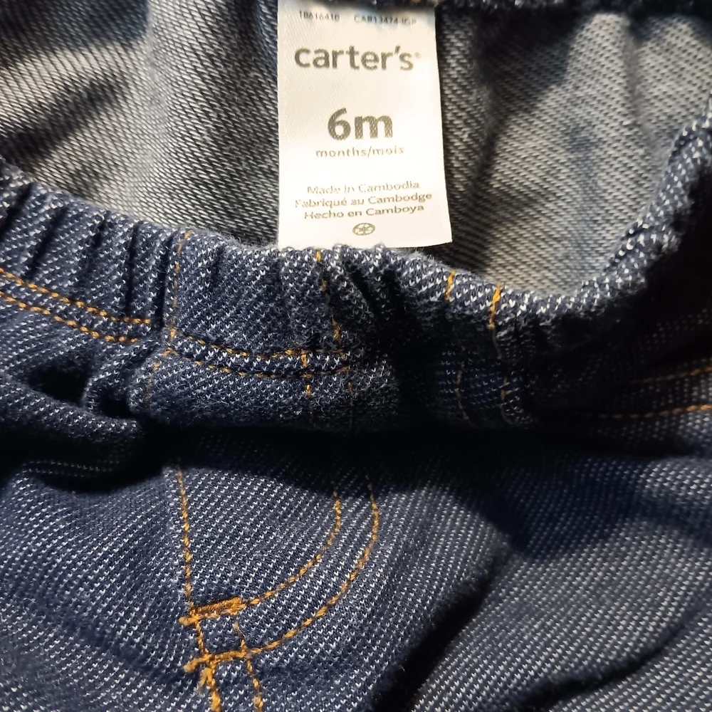 Carter's Brown Leopard Cardigan with Blue Jeans
